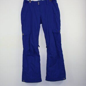 North Face Blue Shell Snow Pants Women (M)